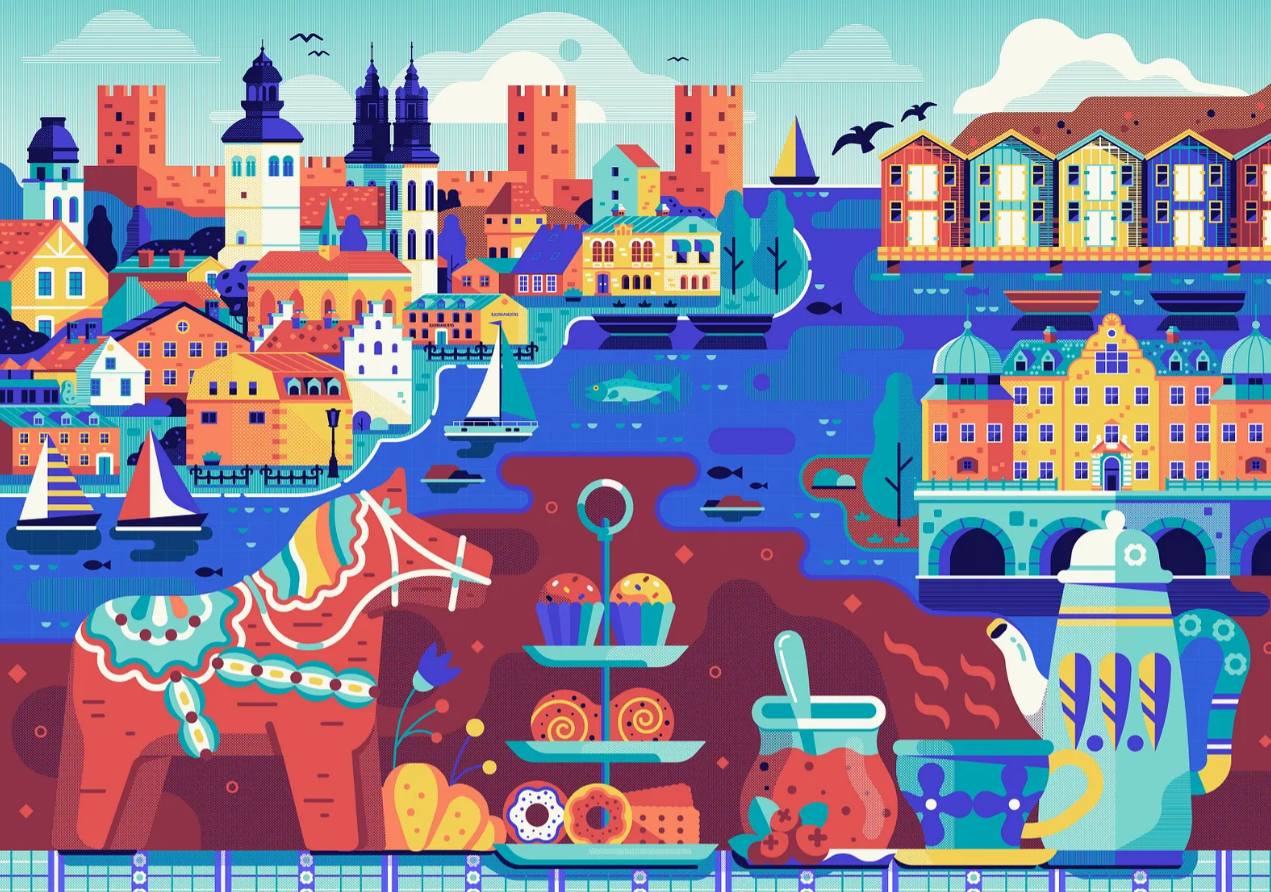Sweden Travel Scene
